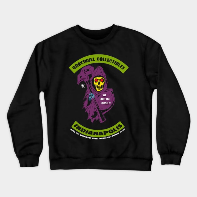 grayskull collectibles Crewneck Sweatshirt by Trapjaw1974